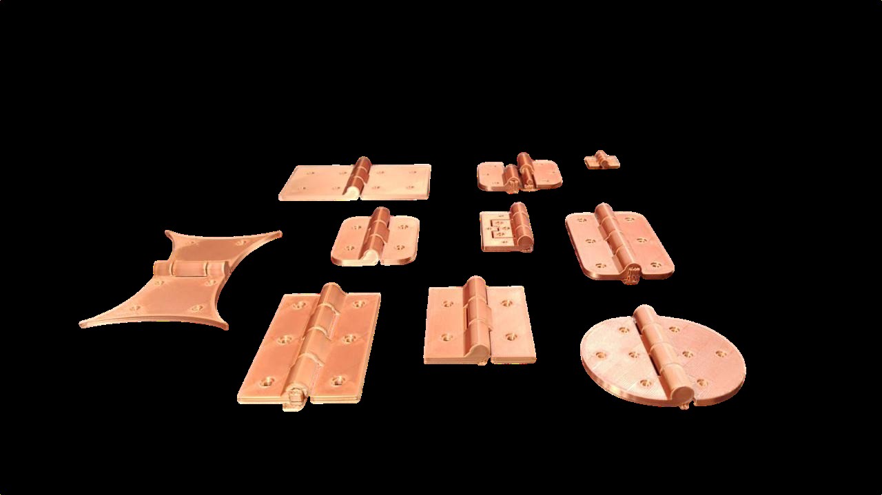 3D printed hinges